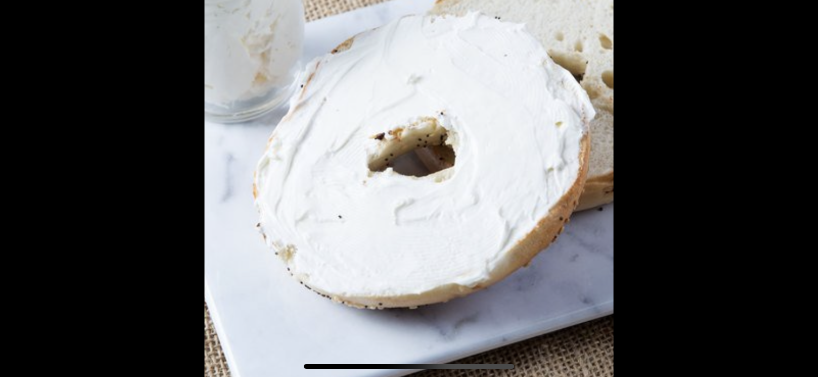 Order 1/2 #  Plain  whipped Cream Cheese food online from The Bagel Factory store, Pittsburgh on bringmethat.com
