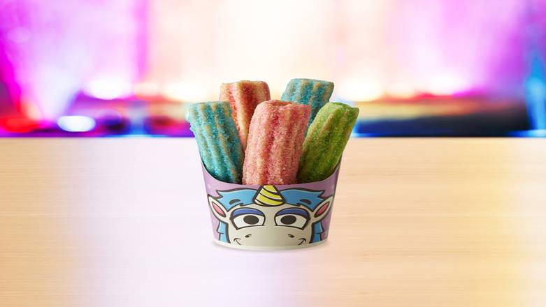 Order Unicorn Churros food online from Chuck E. Cheese store, Columbus on bringmethat.com