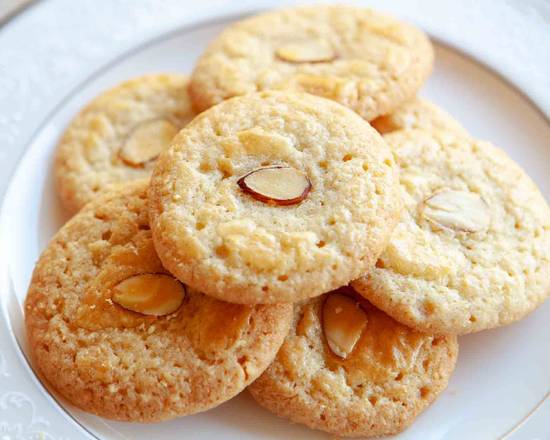 Order Almond Cookies (4) food online from East China store, Aurora on bringmethat.com