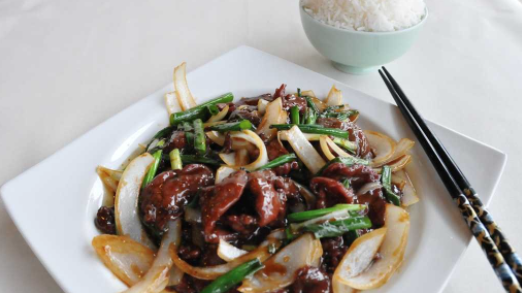 Order 104. Large Mongolian Beef food online from Asian Buffet store, Dayton on bringmethat.com