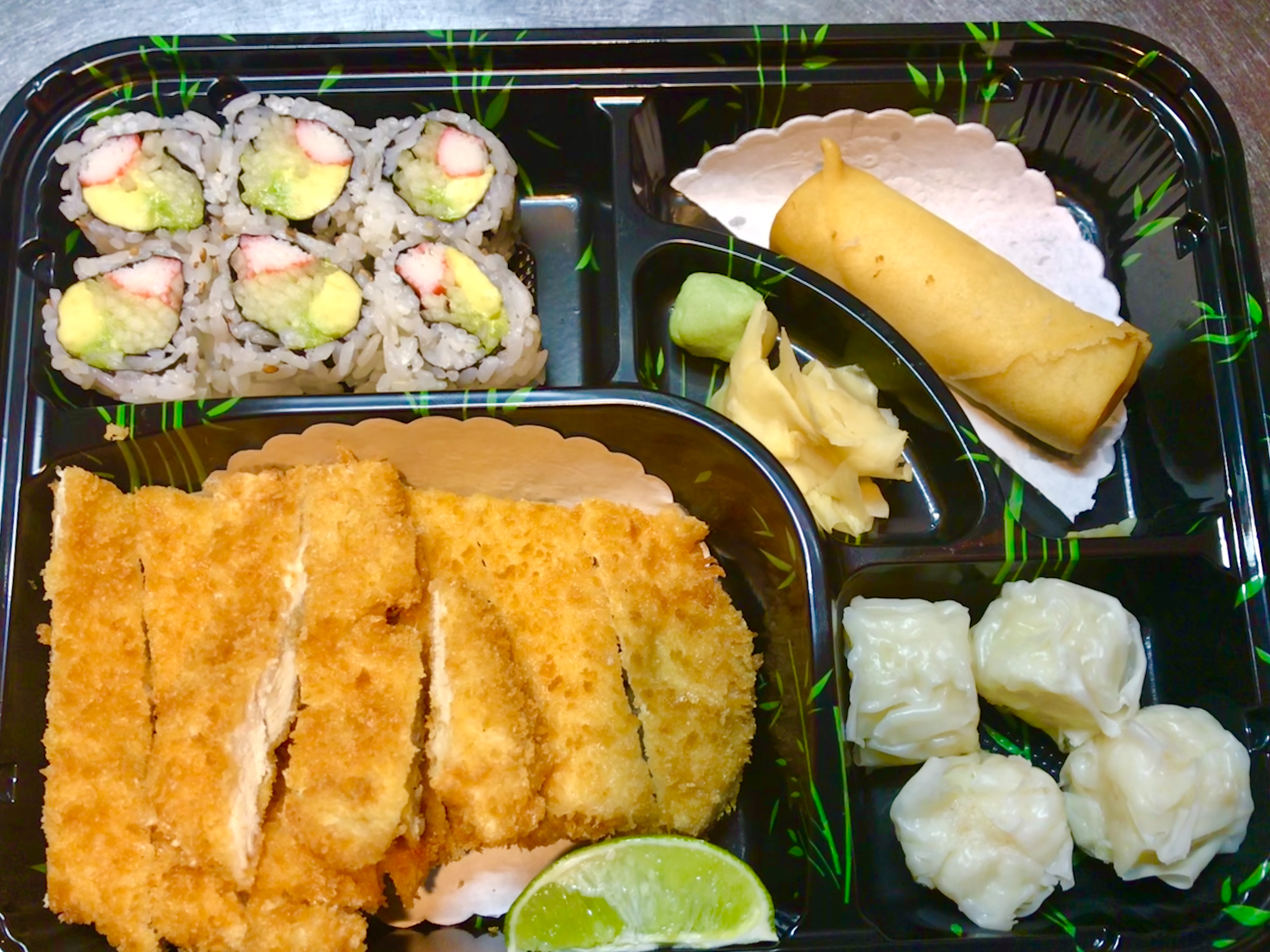 Order Chicken Katsu Bento Box  food online from Hiroto Japanese Restaurant store, Brooklyn on bringmethat.com