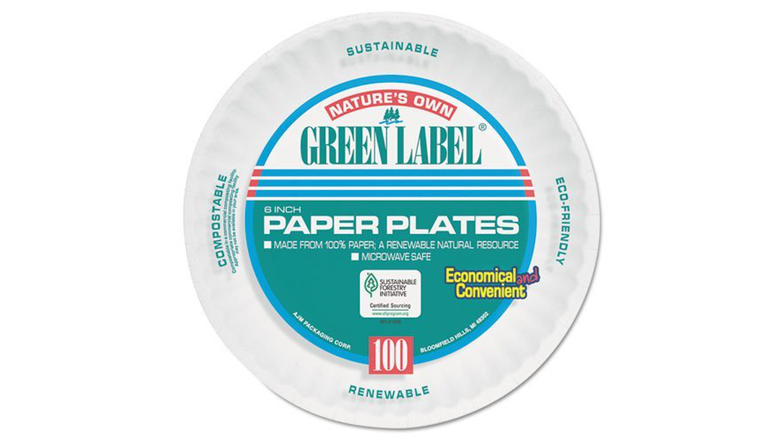 Order Paper plates food online from Lula Convenience Store store, Evesham on bringmethat.com