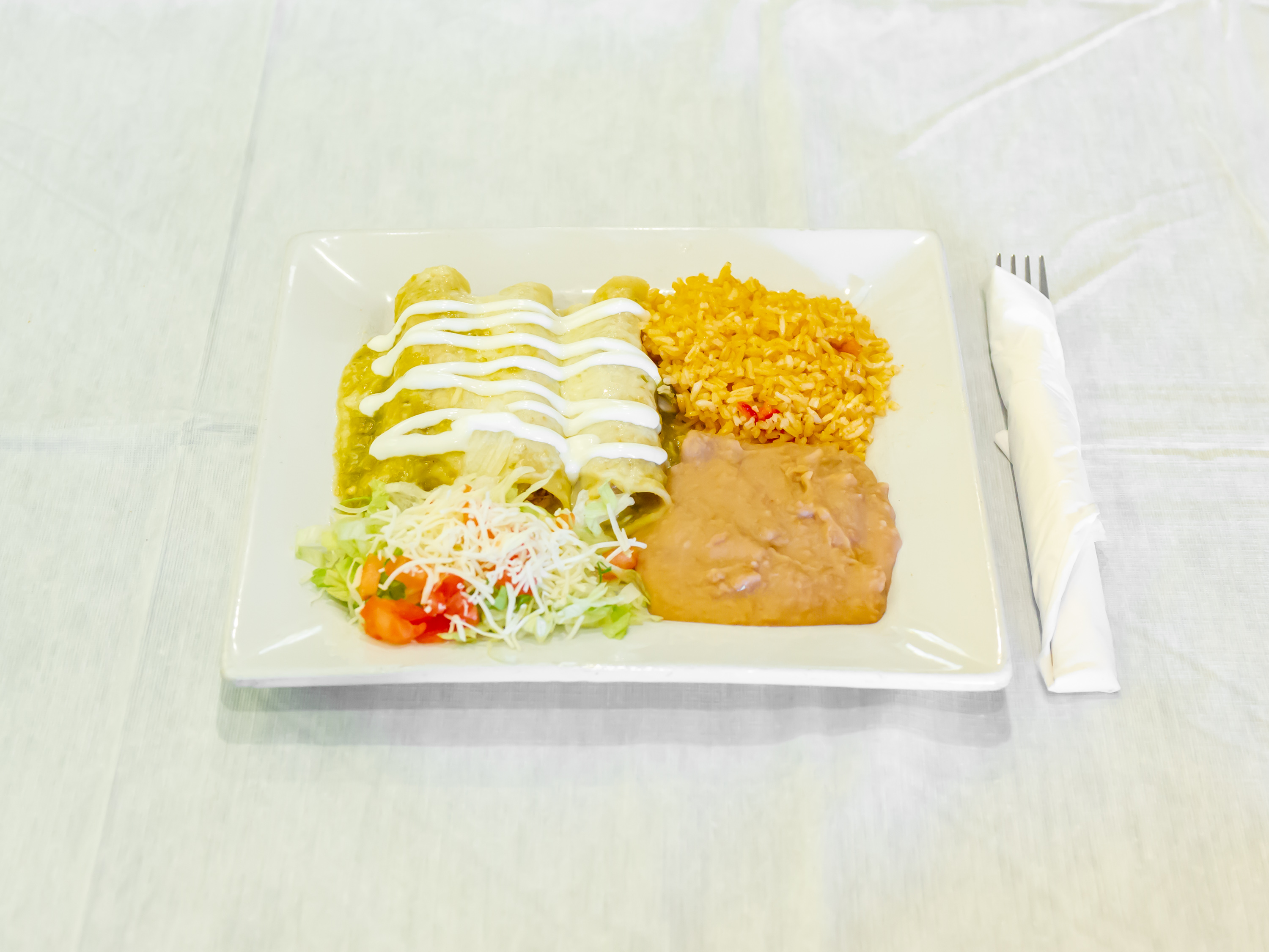 Order Enchiladas food online from Senor Lopez Mexican Restaurant store, Detroit on bringmethat.com