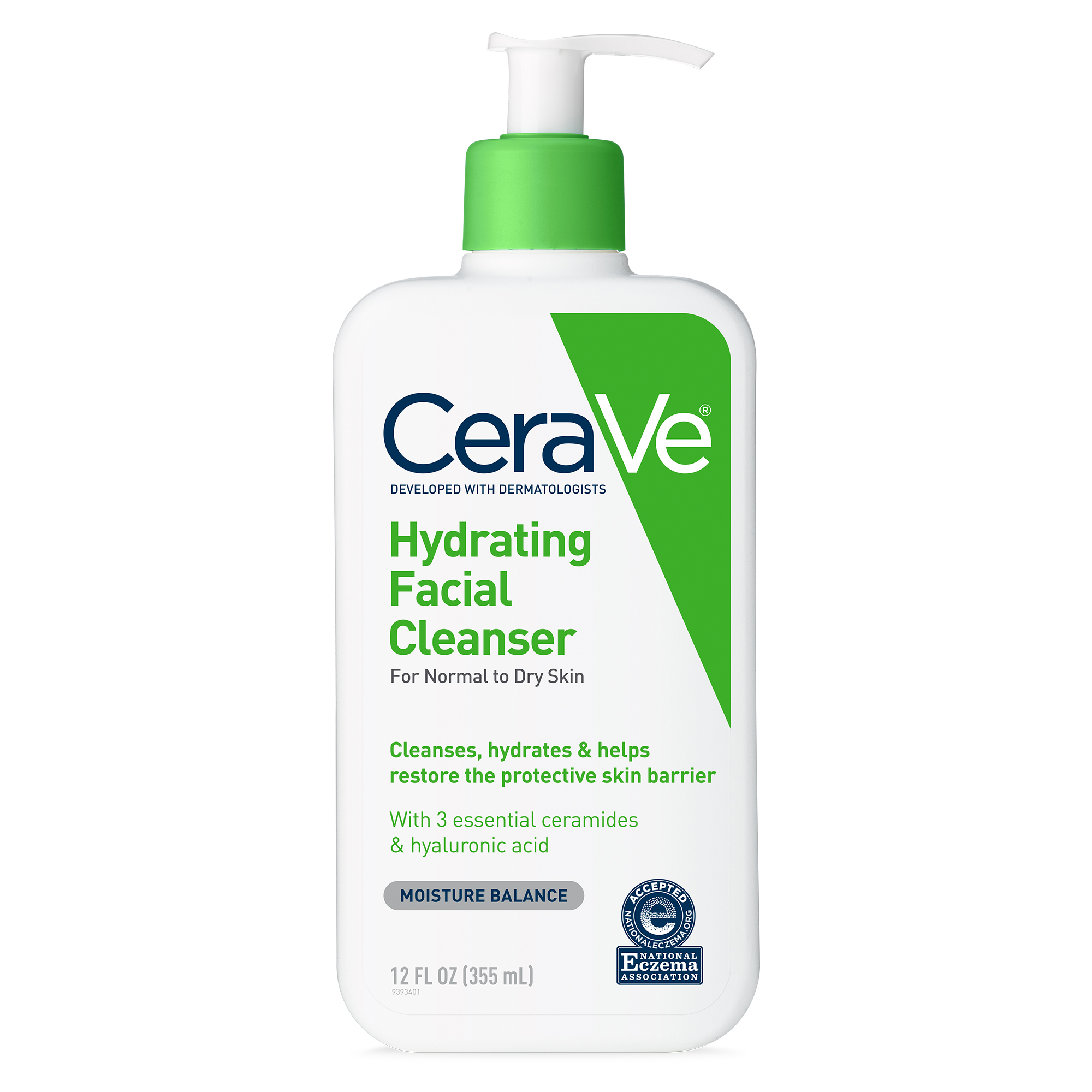 Order Cera Ve Hydrating Facial Cleanser for Normal to Dry Skin - 12 fl oz food online from Rite Aid store, MILLER PLACE on bringmethat.com