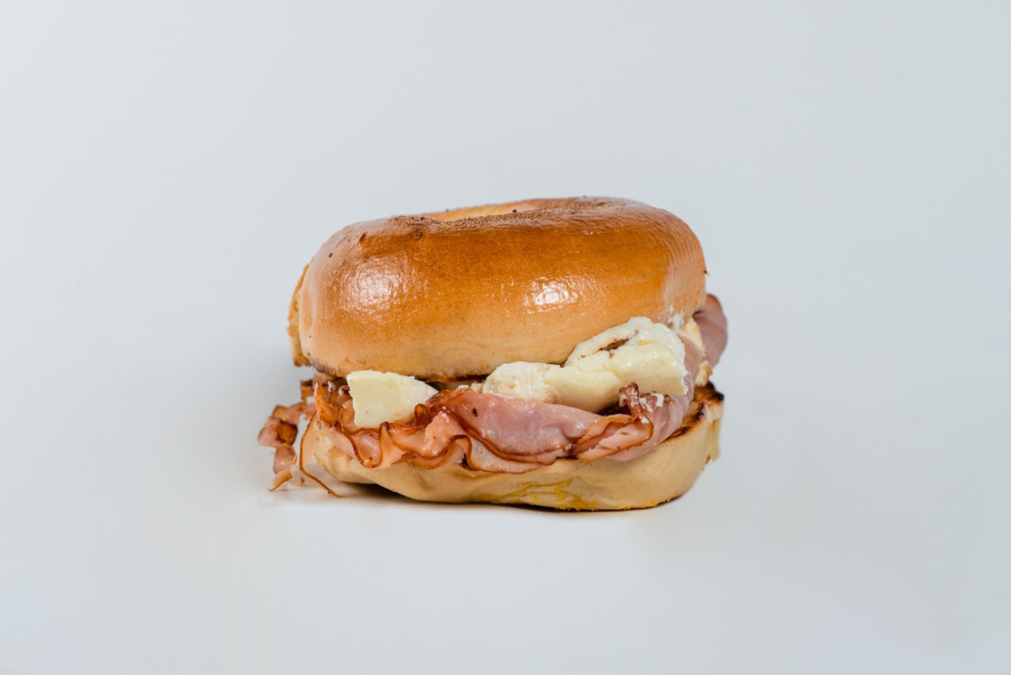 Order Callie Bagel Sandwich food online from Gandolfo's New York Delicatessen store, American Fork on bringmethat.com