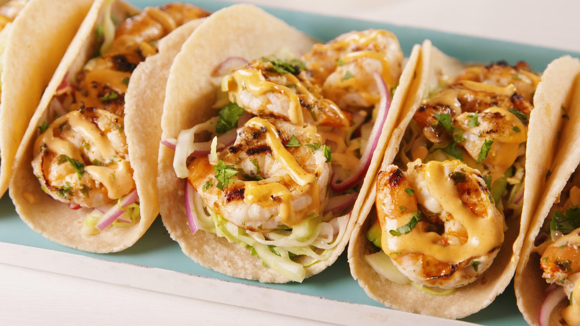 Order Shrimp tacos food online from Khalils Kitchen store, Brockton on bringmethat.com