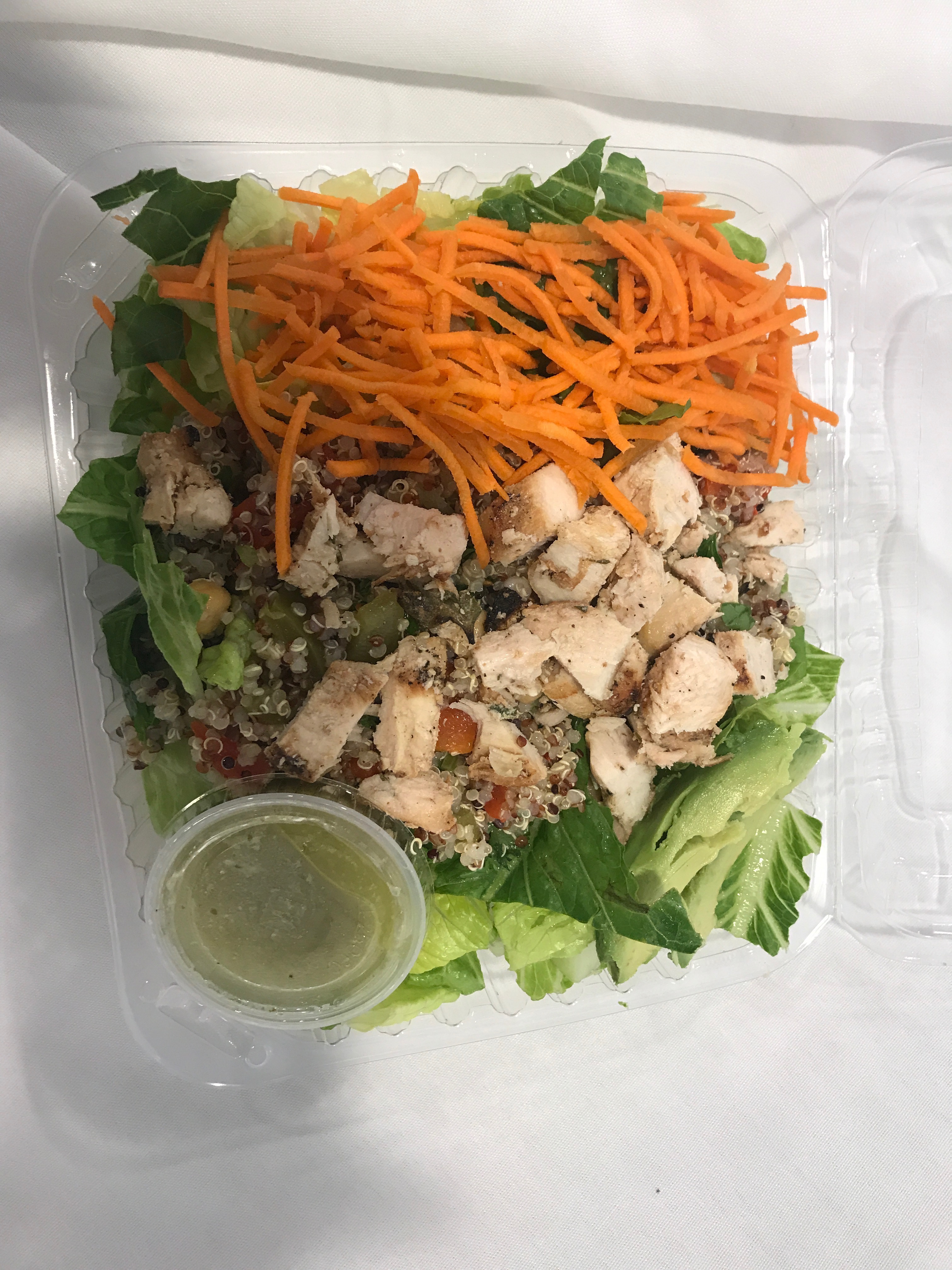 Order Chicken Quinoa Salad food online from Why Cook? store, Alameda on bringmethat.com