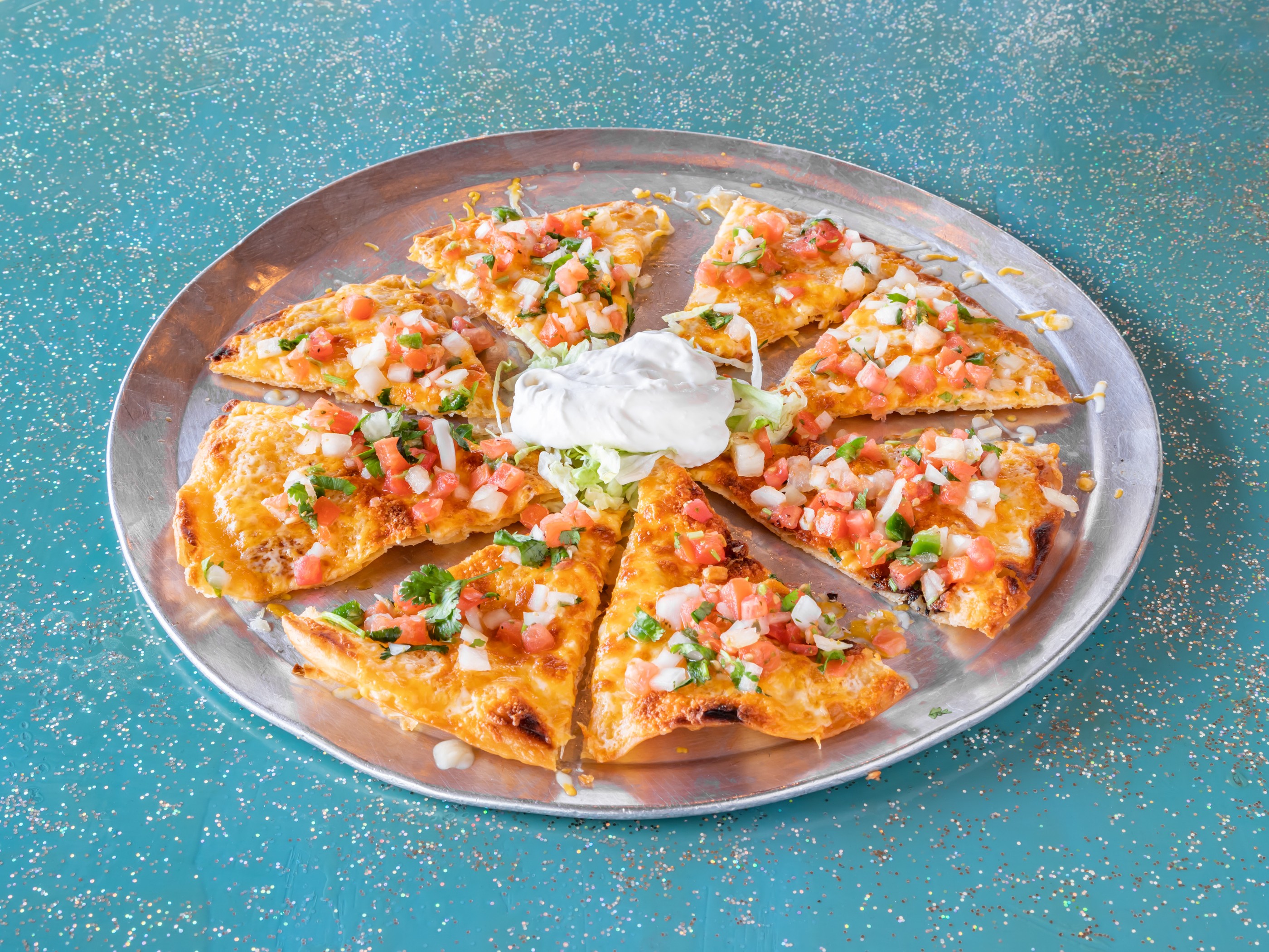 Order Cheese Crisp food online from Frank and Lupes Old Mexico store, Scottsdale on bringmethat.com