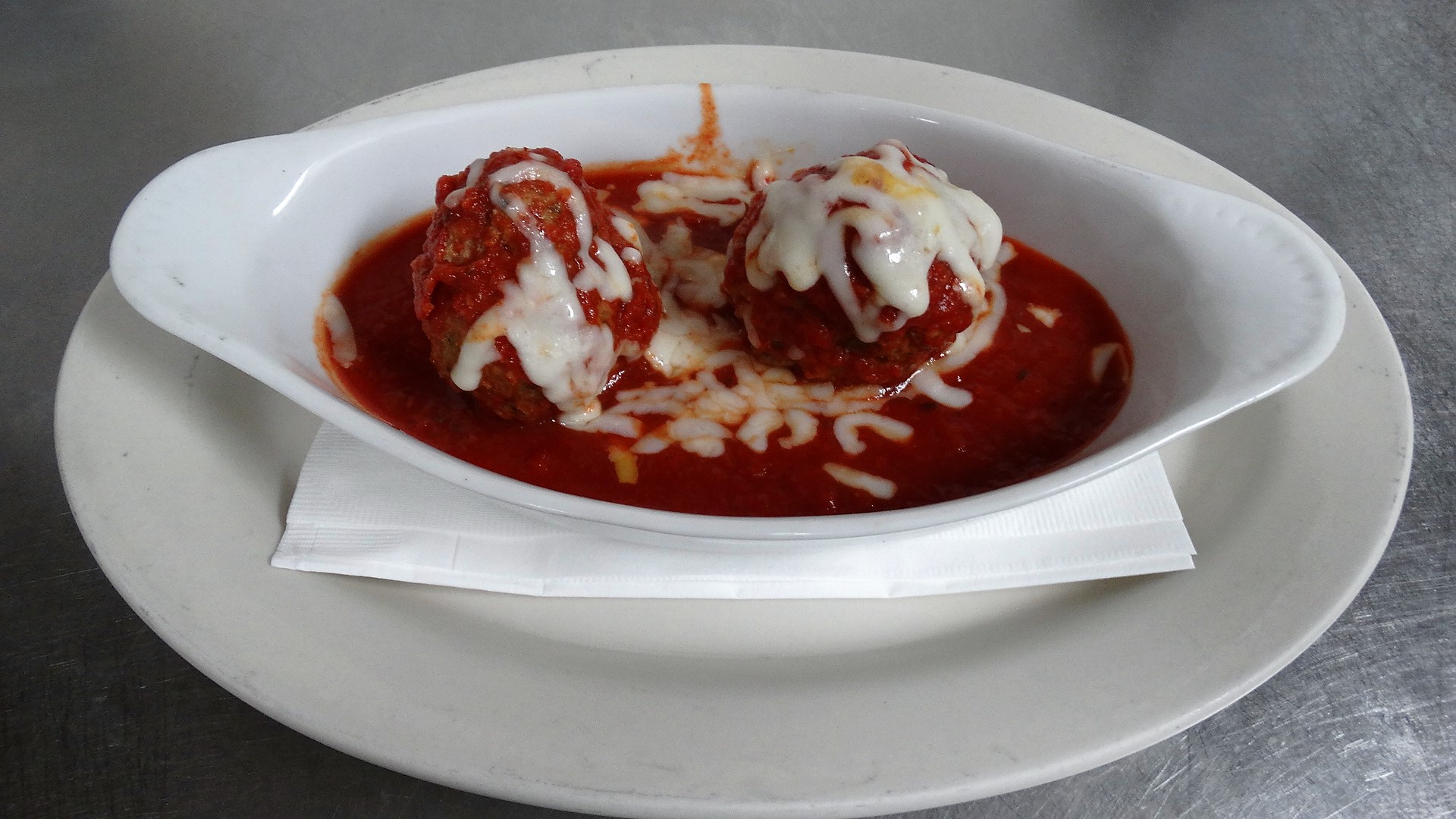 Order Meatballs with Marinara and Cheese food online from Pizza di Marco 2 store, Santa Clarita on bringmethat.com