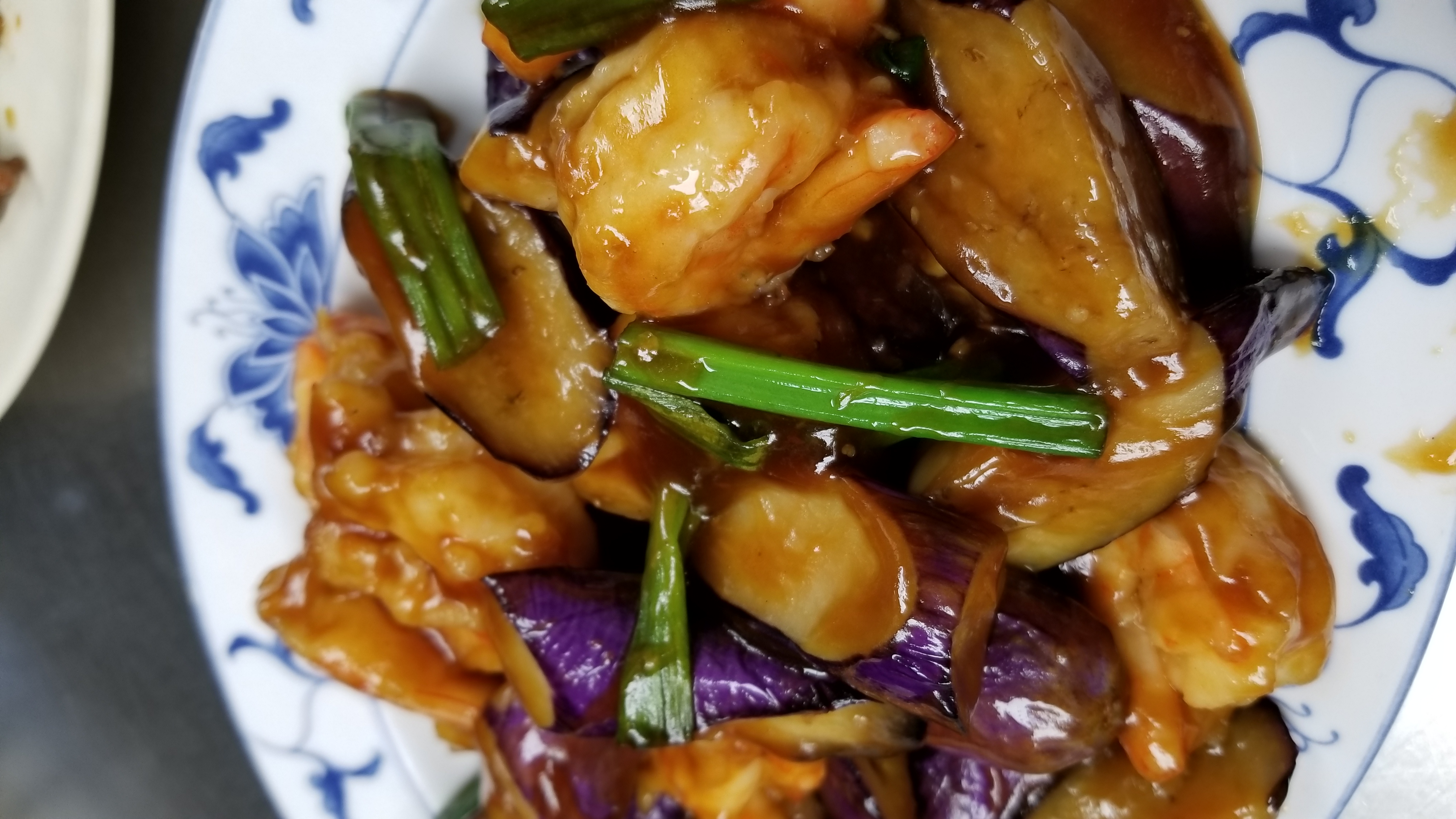Order Shrimp with Eggplant Dinner food online from Hunan Gourmet store, Frederick on bringmethat.com