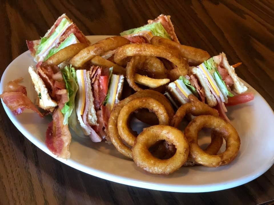 Order Club Sandwich Deluxe Meal food online from Sibley Bar-B-Q store, Chester on bringmethat.com