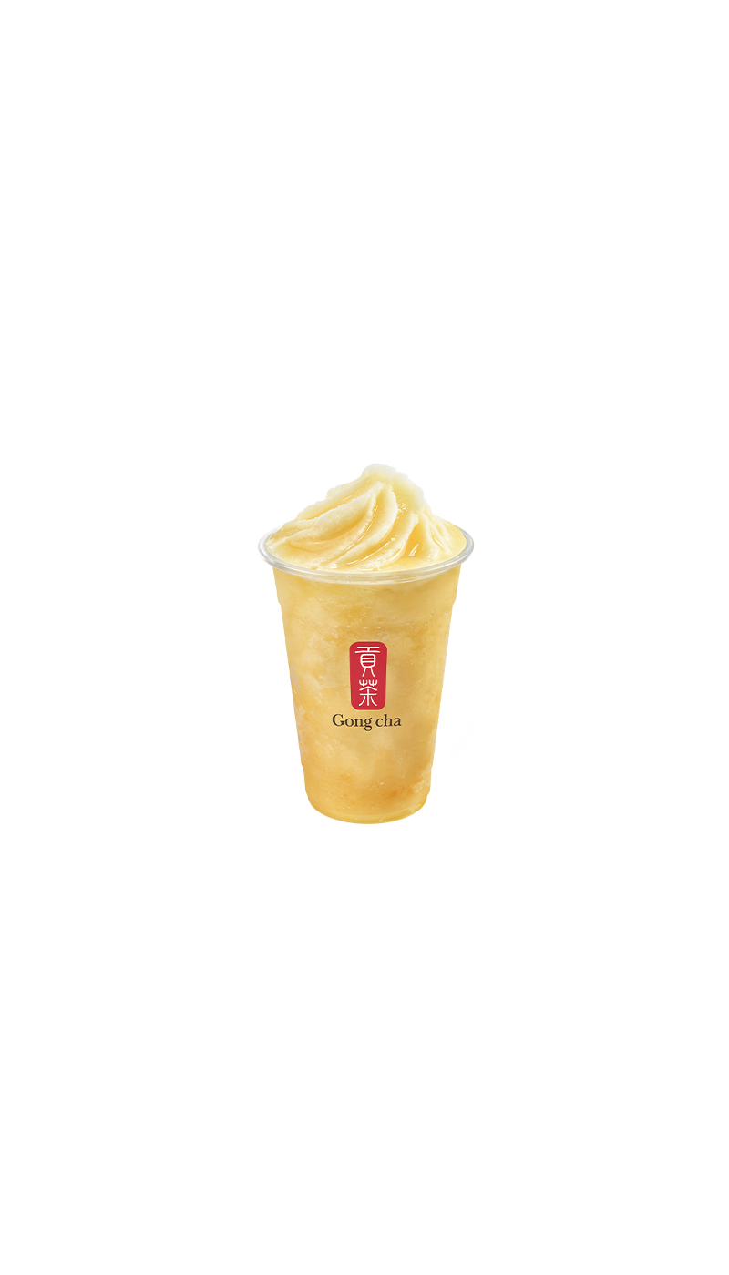 Order Peach Slush (水蜜桃冰沙) food online from Gong Cha store, Montclair on bringmethat.com