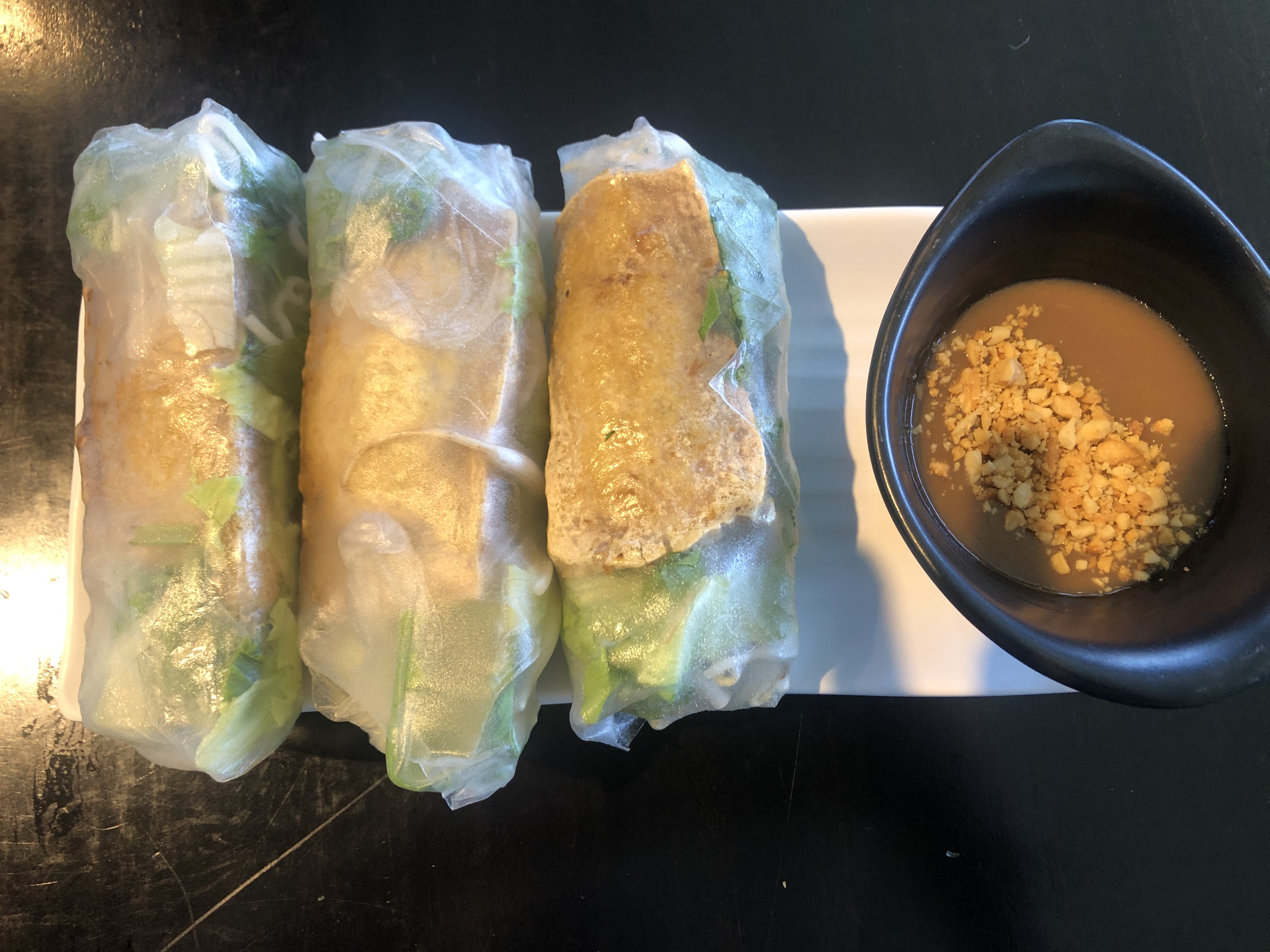 Order A2. Vegetblan Spring Rolls-Goi Cuon Chay  food online from Pho Amour store, Fontana on bringmethat.com
