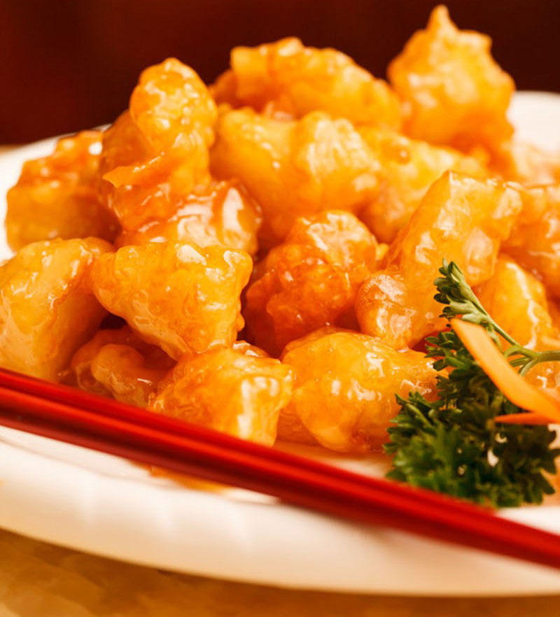 Order Sweet & Sour Chicken   甜酸雞 food online from Dim Sum Club store, San Francisco on bringmethat.com