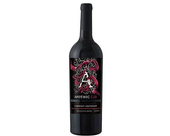 Order Apothic, Cabernet Sauvignon California (2019) · 750 mL food online from House Of Wine store, New Rochelle on bringmethat.com