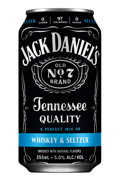 Order Jack Daniel's Whiskey & Seltzer - 4 Can 355.0ml food online from Friends Liquor store, San Francisco on bringmethat.com