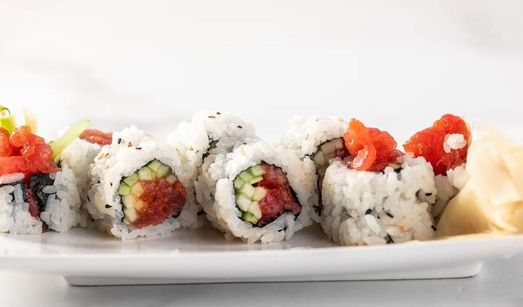 Order Spicy Tuna Roll food online from Zato Thai Cuisine & Sushi Bar store, Dallas on bringmethat.com