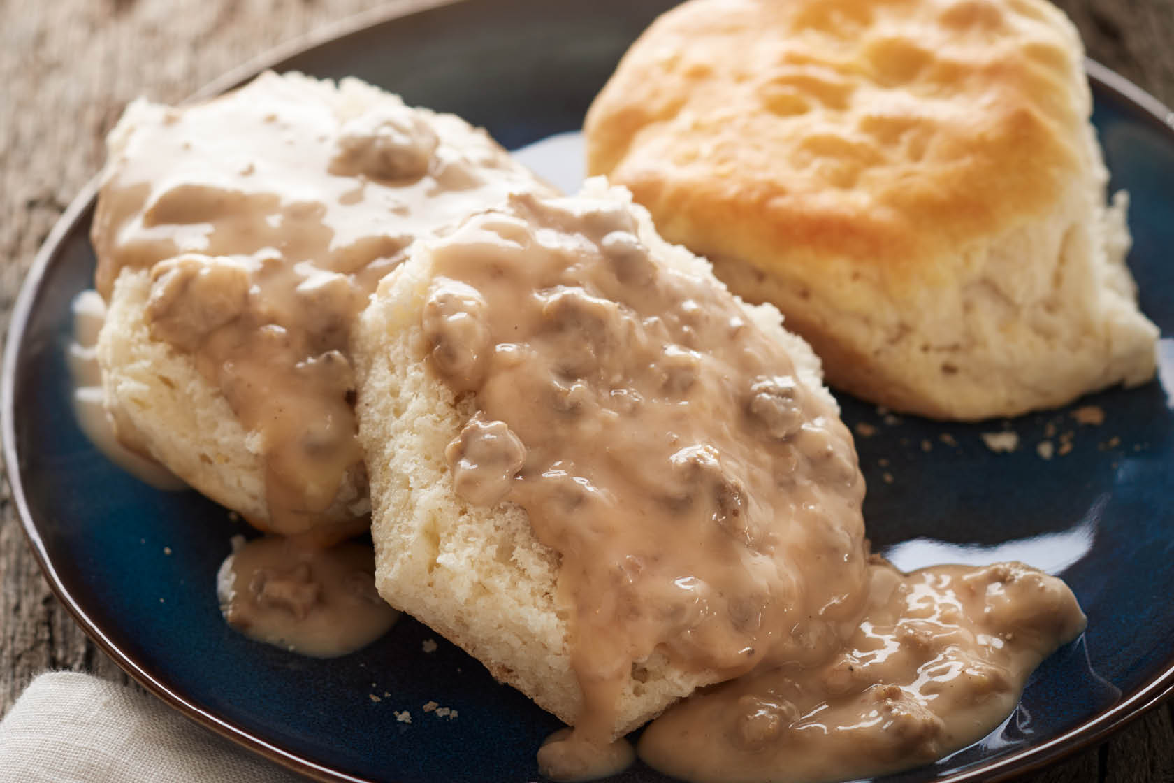 Order Sausage Gravy & Biscuits food online from Bob Evans store, Whitehall on bringmethat.com