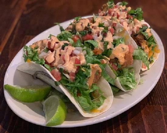 Order Fish Tacos food online from Three Dollar Cafe store, Norcross on bringmethat.com