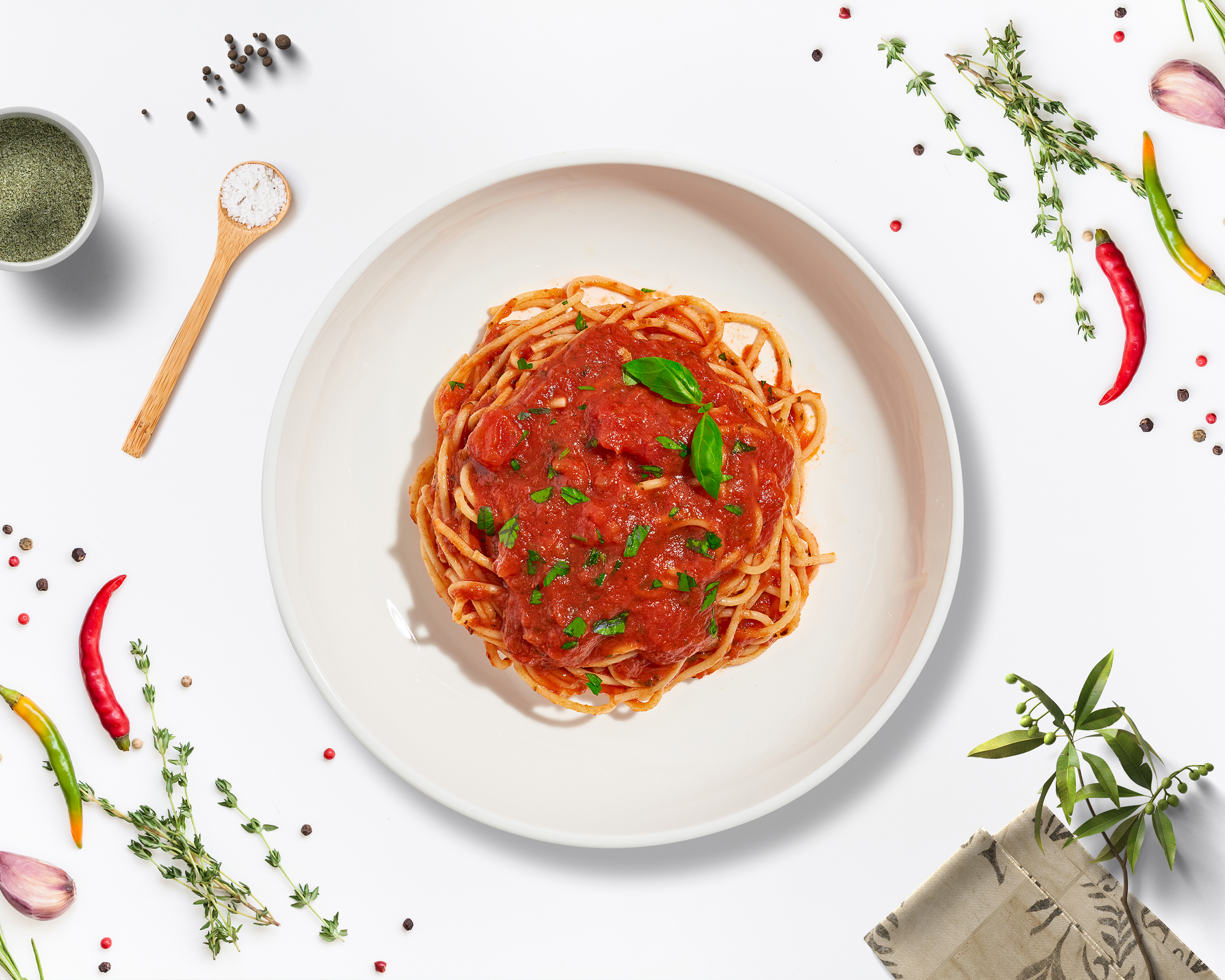 Order Marinara Pasta (Spaghetti) food online from Pasta Colosseum store, Hamilton on bringmethat.com