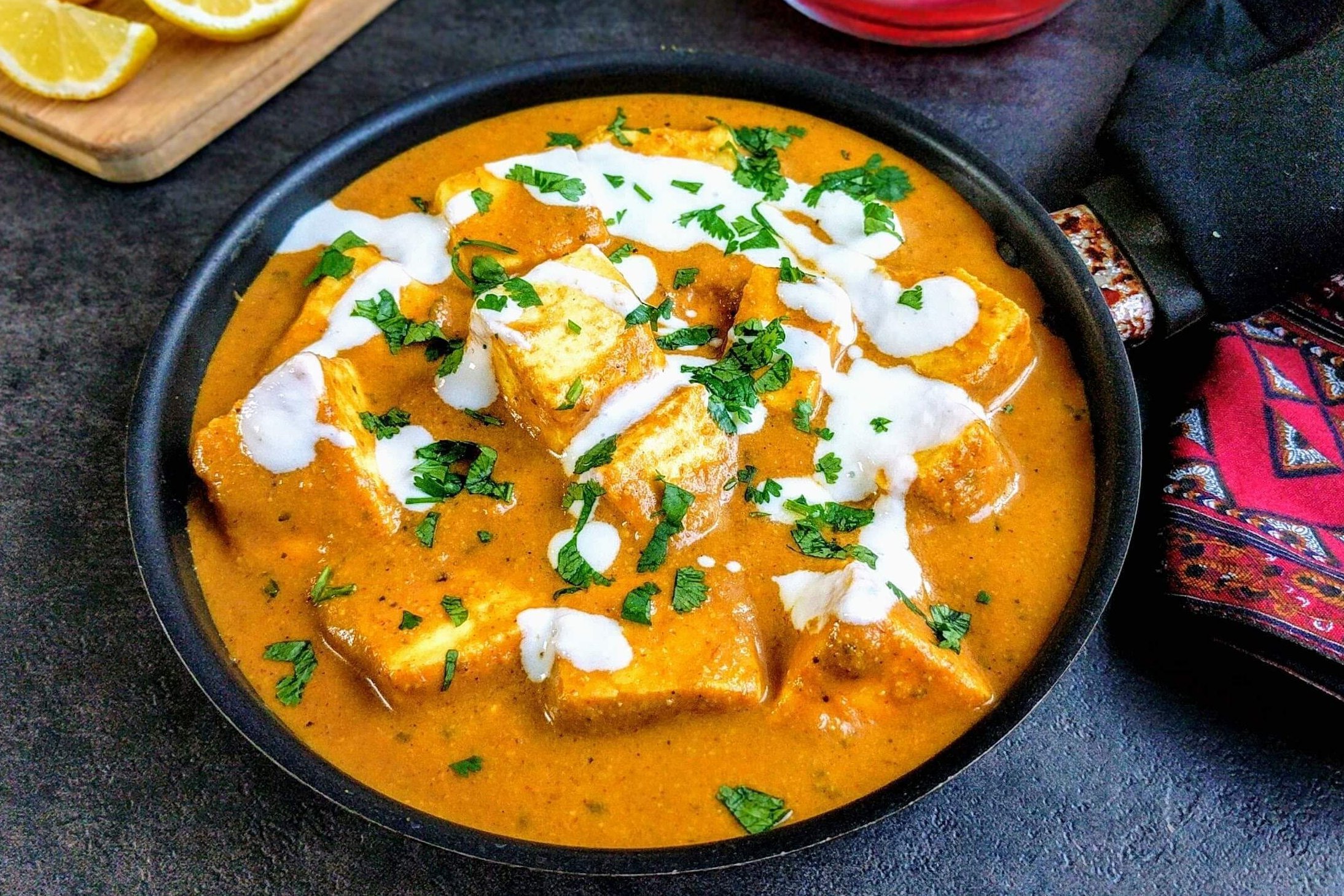 Order Paneer Butter Masala food online from Madras Cafe store, San Diego on bringmethat.com