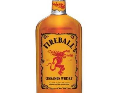 Order Fireball, 1.75L whiskey (33.0% ABV) food online from NEWBRIDGE WINES & SPIRITS CORP store, Levittown on bringmethat.com