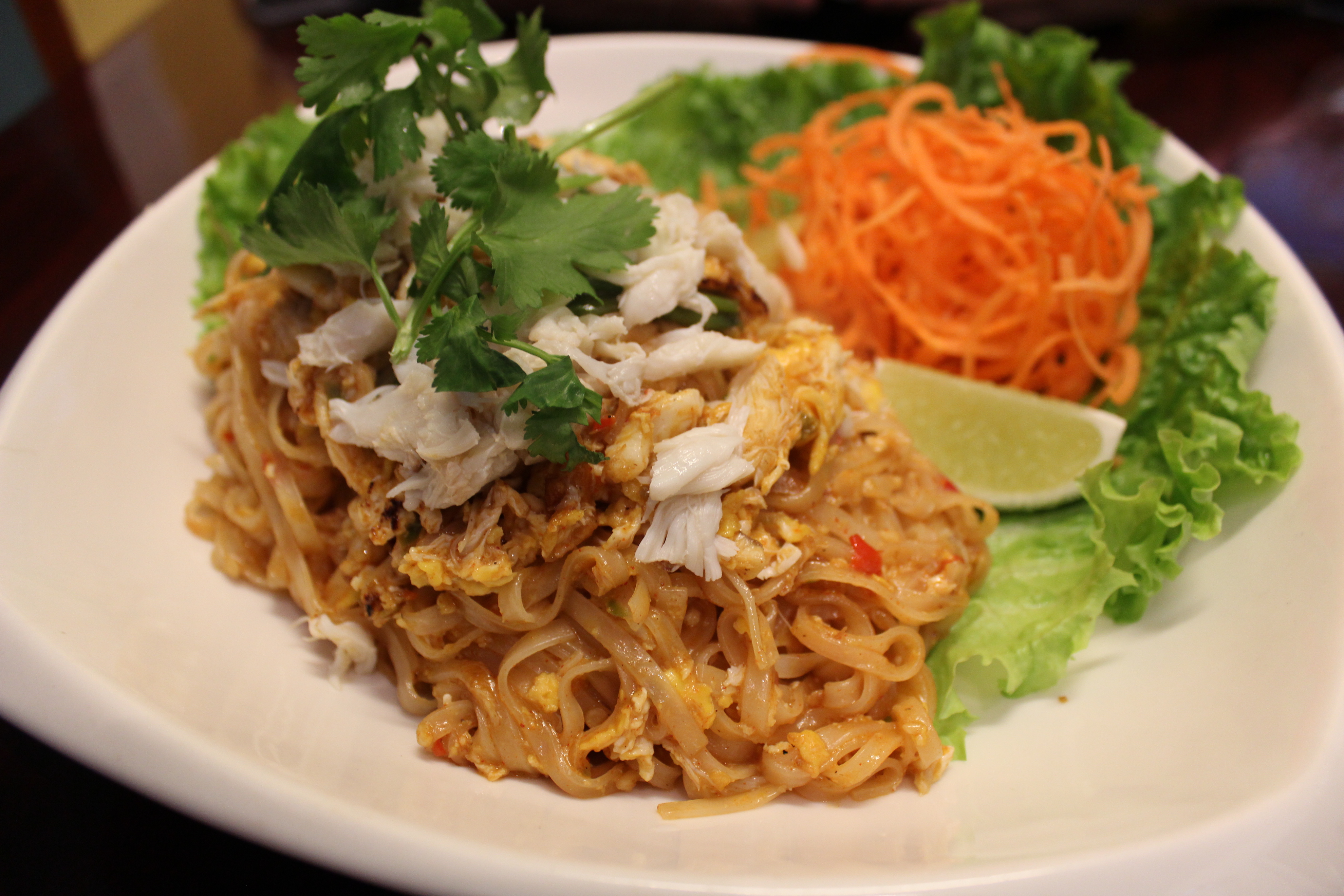 Order Chan Pad Poo  food online from Chai Thai Noodles store, Hayward on bringmethat.com
