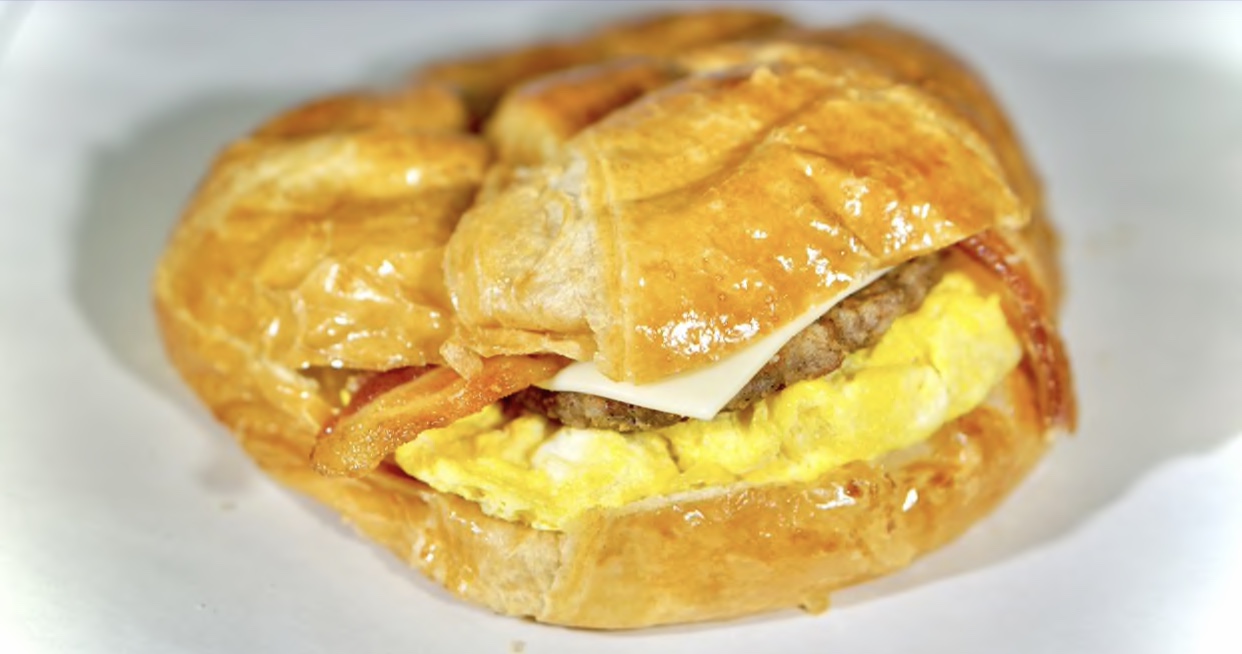 Order Sausage Bacon Egg & Cheese  food online from Ck Donuts store, Long Beach on bringmethat.com