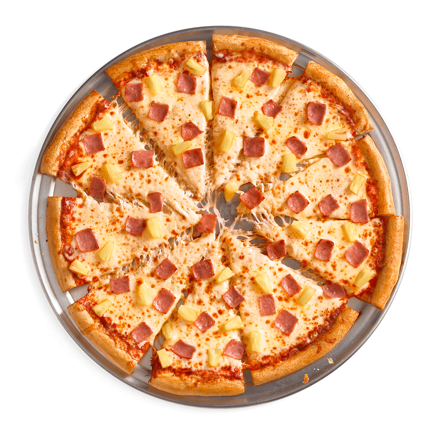 Order Specialty Hawaiian Pizza - 10 Slices food online from Cicis Pizza store, Knoxville on bringmethat.com
