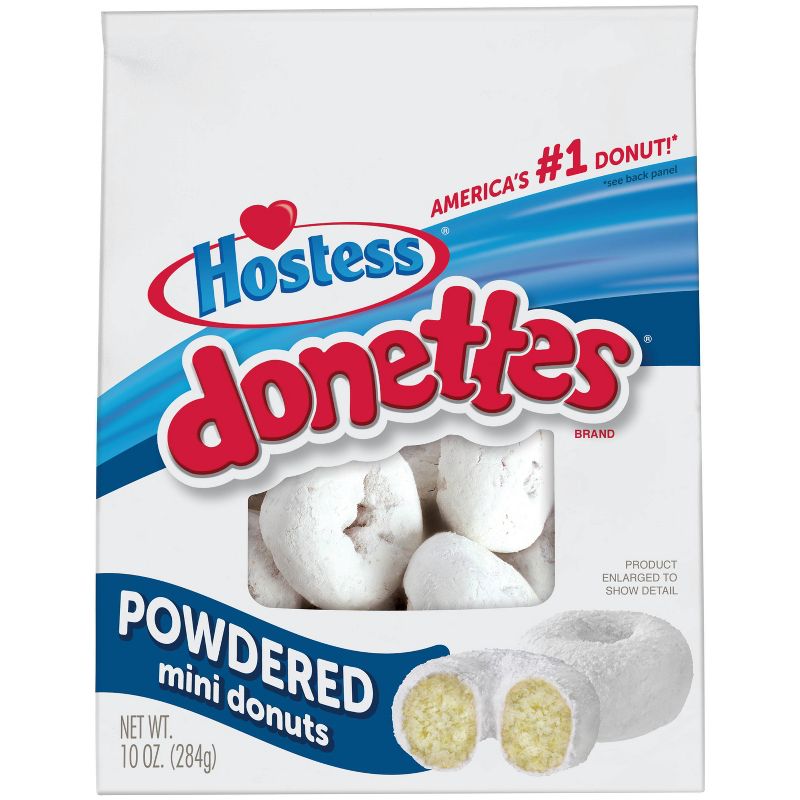 Order Hostess Donettes Mini Donuts, Powdered - 10 oz food online from Rite Aid store, CORNING on bringmethat.com