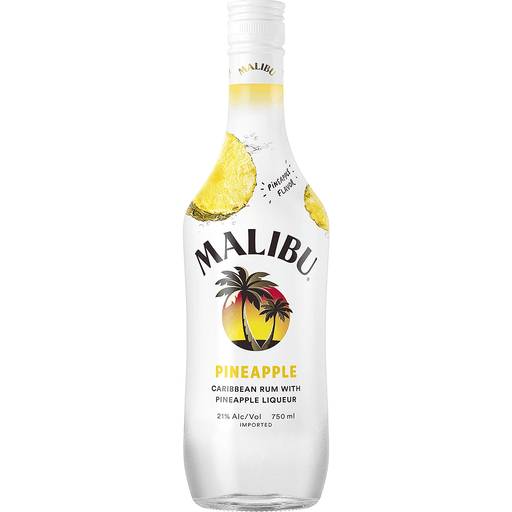 Order Malibu Pineapple Rum (750 ML) 71926 food online from BevMo! store, Colma on bringmethat.com