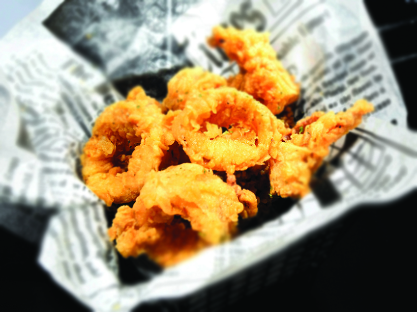 Order Fried Calamari food online from Twist Restaurant store, Brooklyn on bringmethat.com