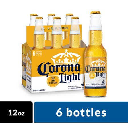 Order Corona Light 12oz bottles - 6 pack food online from Cactus Food Mart store, Scottsdale on bringmethat.com