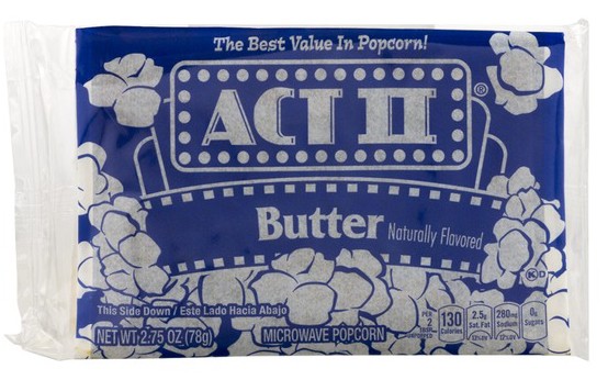 Order Act II Butter Popcorn Microwave (2.75 oz) food online from Checkout Food Stores #69 store, Spring on bringmethat.com