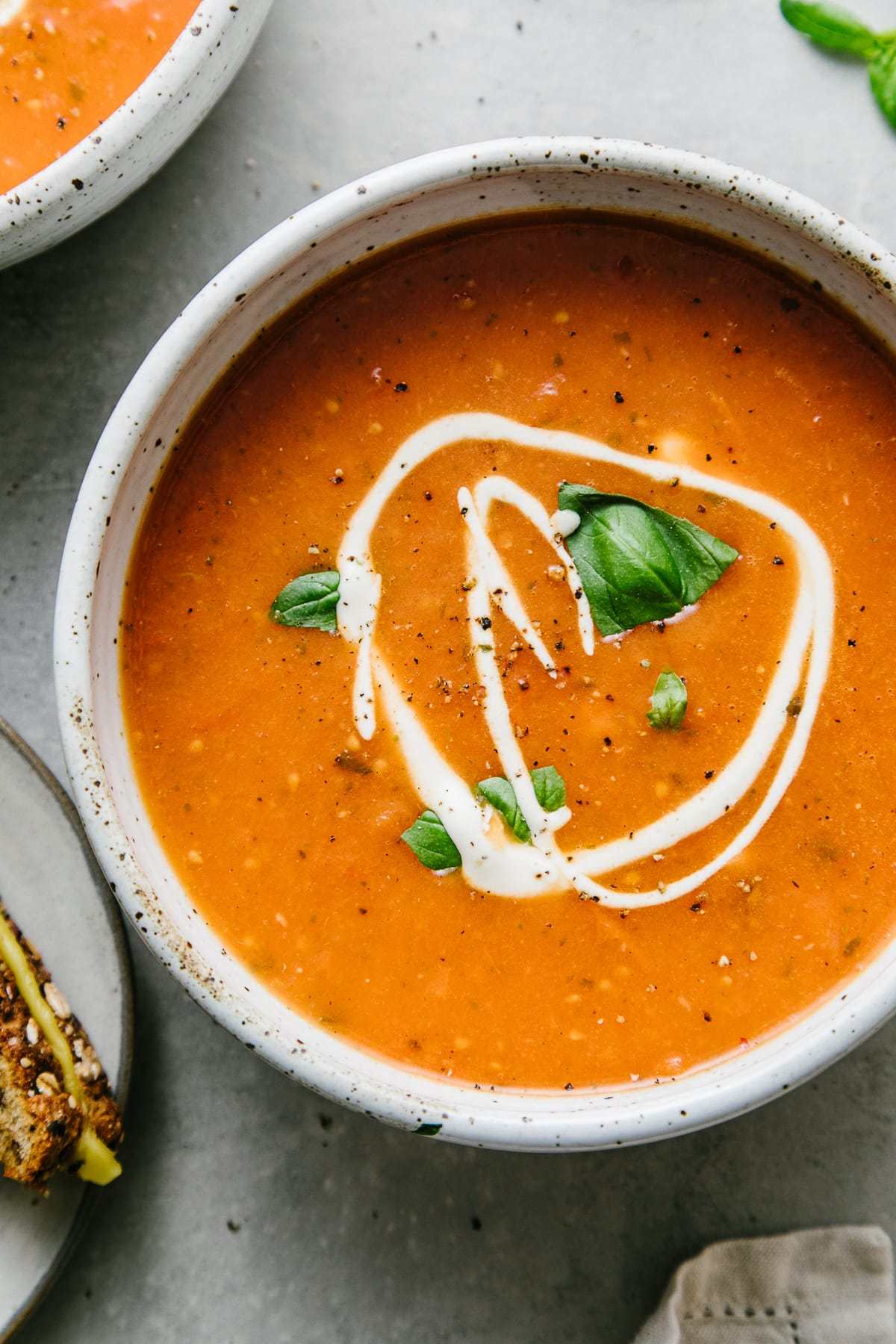 Order Tomato Basil Bisque food online from Cajun Kitchen store, Portland on bringmethat.com