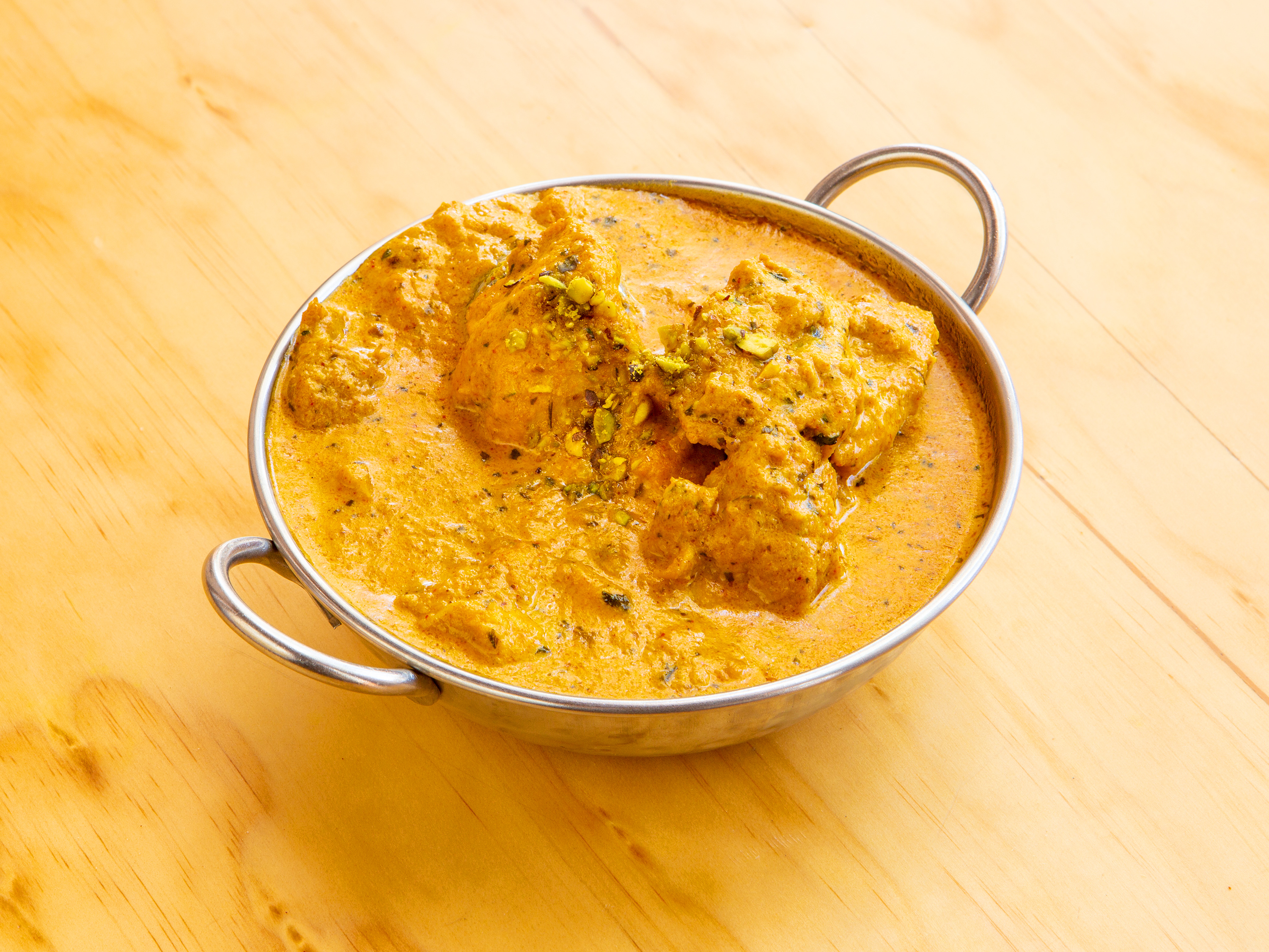 Order Korma Curry food online from Apna Indian Kitchen store, Santa Barbara on bringmethat.com