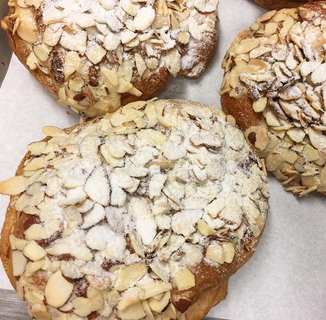 Order Almond croissant food online from Hereghty Heavenly Delicious store, Raleigh on bringmethat.com