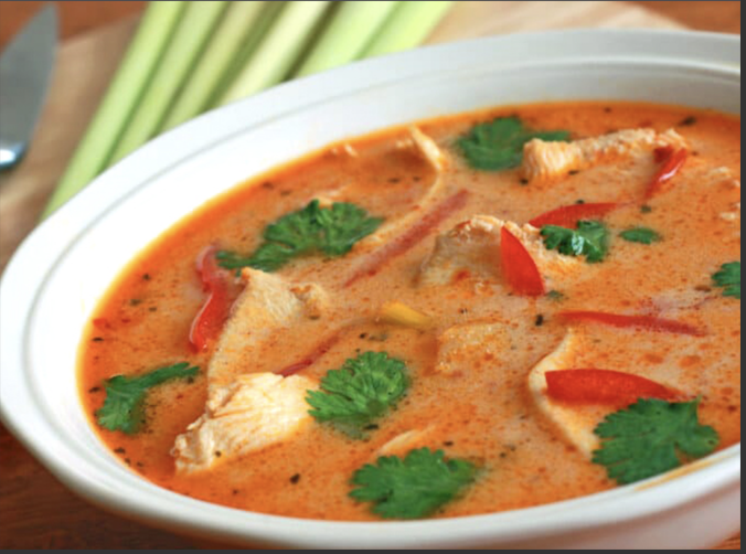 Order Large Chicken Tom Yum Goong for 2 food online from Jin 28 store, Carol Stream on bringmethat.com