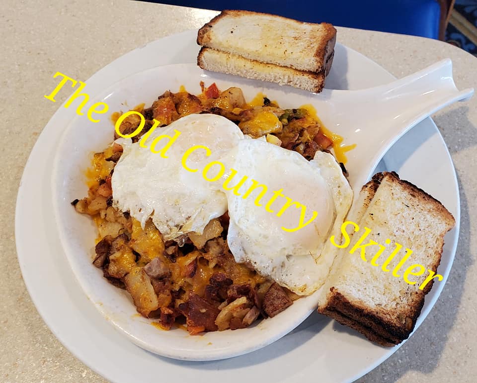 Order The Old Country Skillet Egg Special food online from 202 Diner store, Cortlandt Manor on bringmethat.com