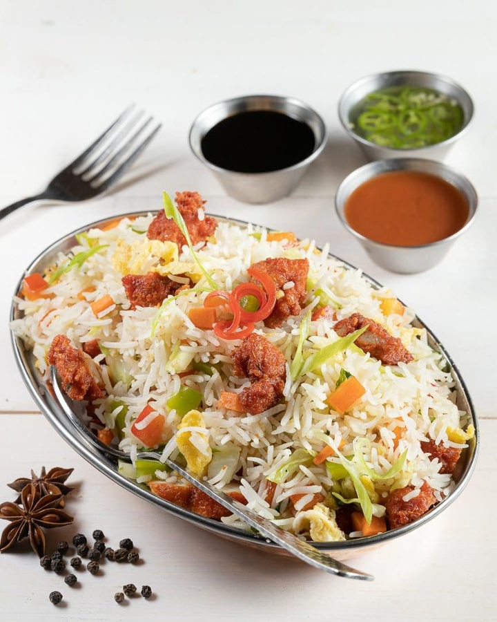 Order Wok Fried Rice food online from Saffron Valley store, South Jordan on bringmethat.com