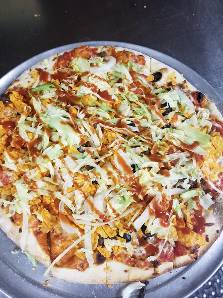 Order Paco's Taco Pizza food online from Curbin Cuisine store, Des Moines on bringmethat.com
