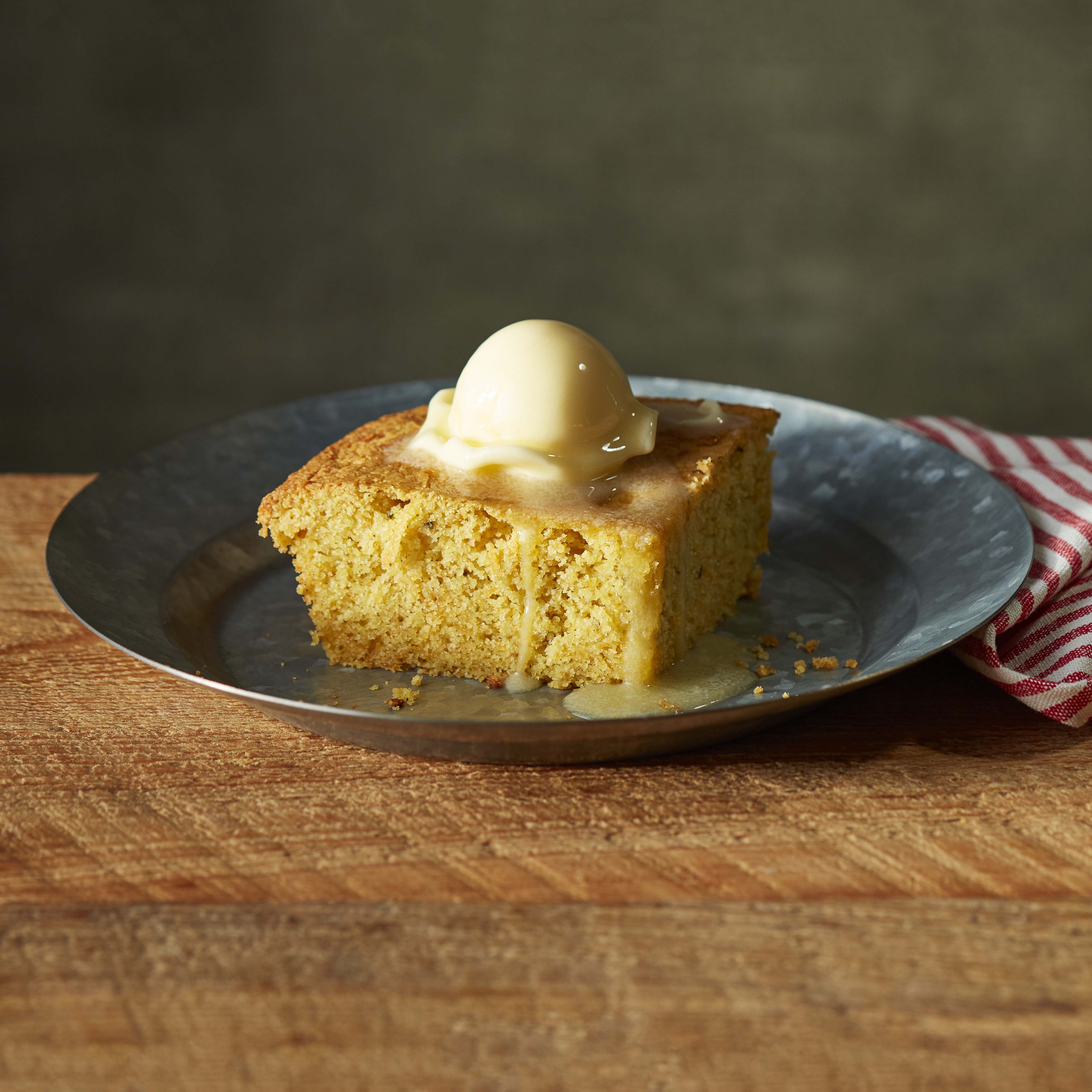Order Cornbread with Honey Butter food online from True Texas BBQ store, Magnolia on bringmethat.com