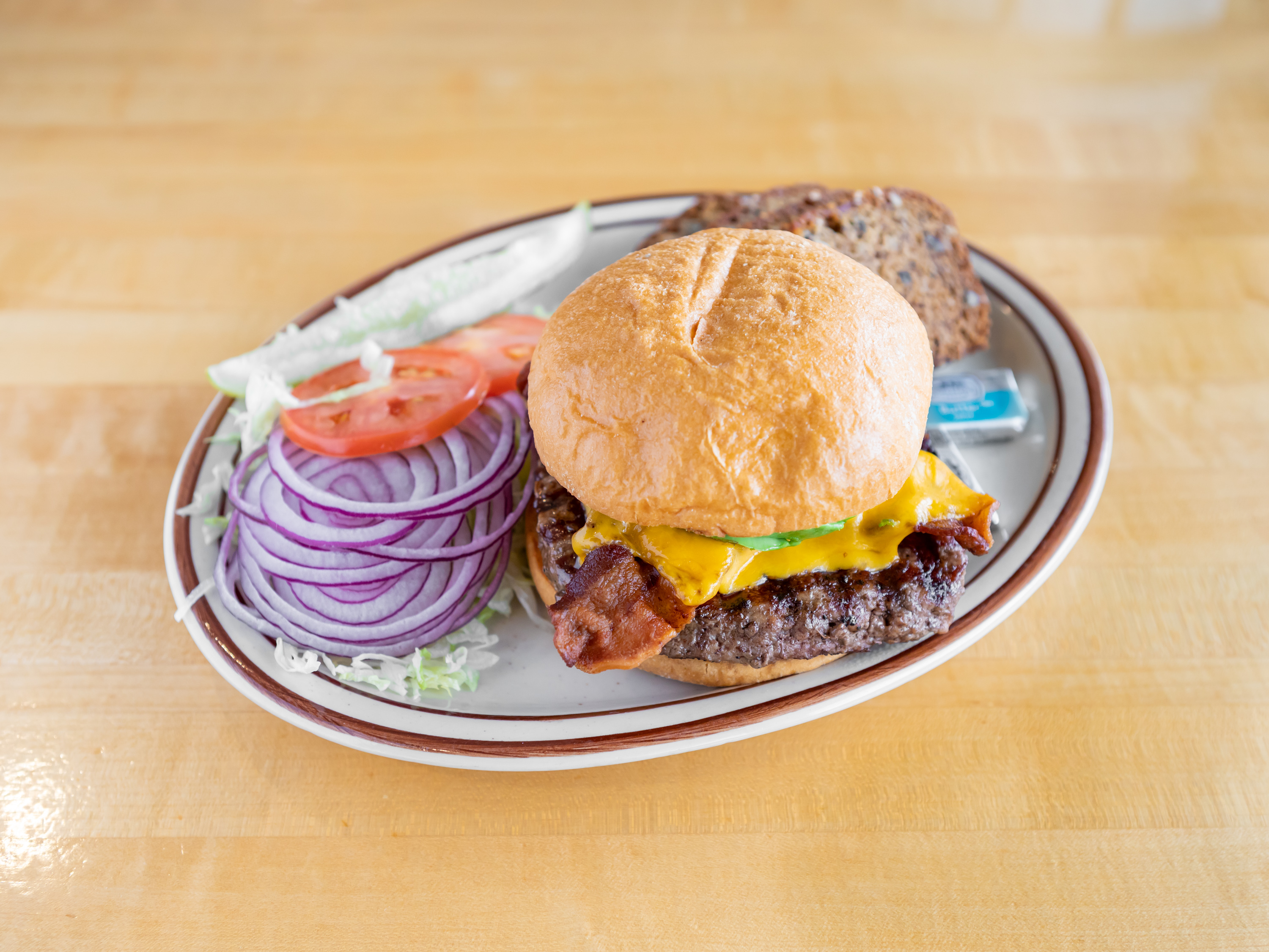Order Avocado Bacon Cheeseburger food online from Christy Mae's store, Albuquerque on bringmethat.com