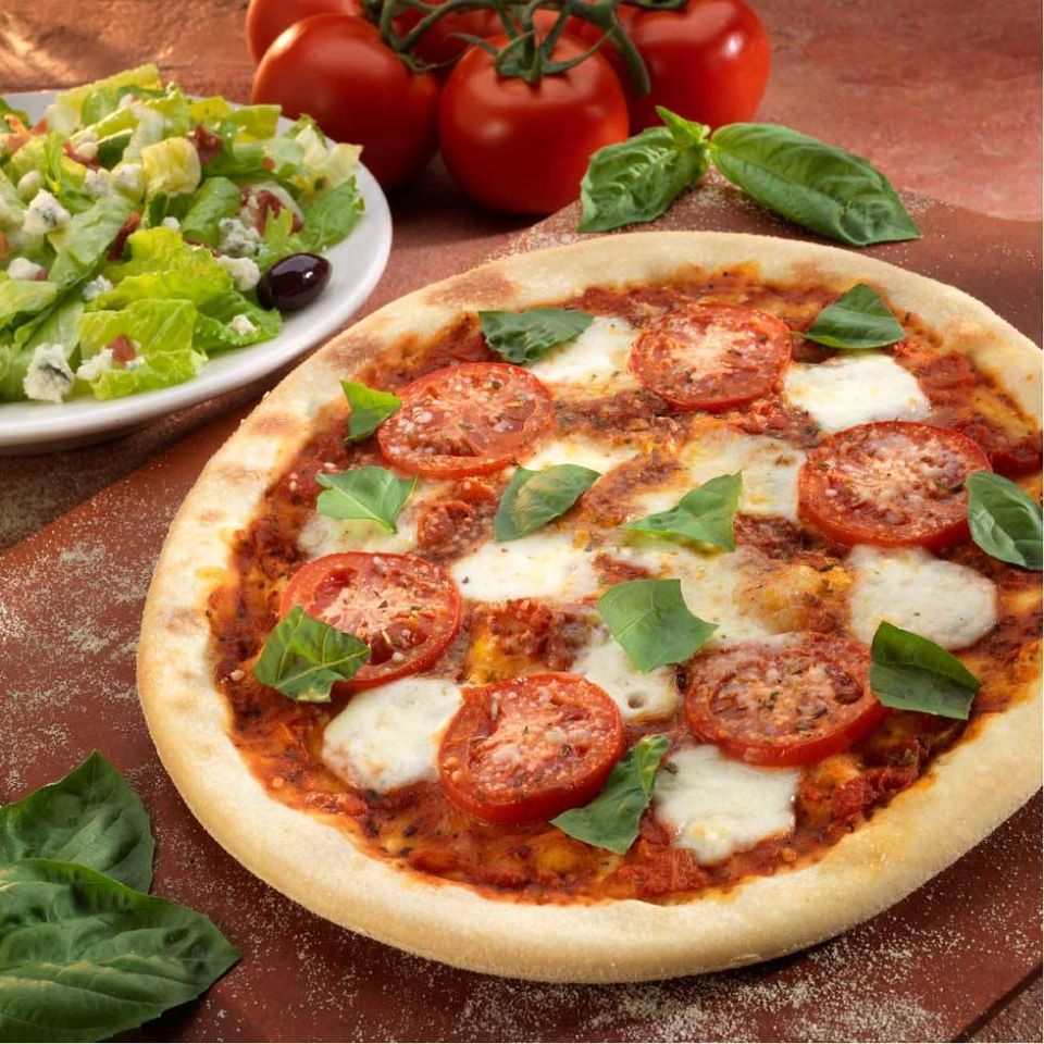 Order Margherita Pizza food online from Papa Vino's store, Mishawaka on bringmethat.com