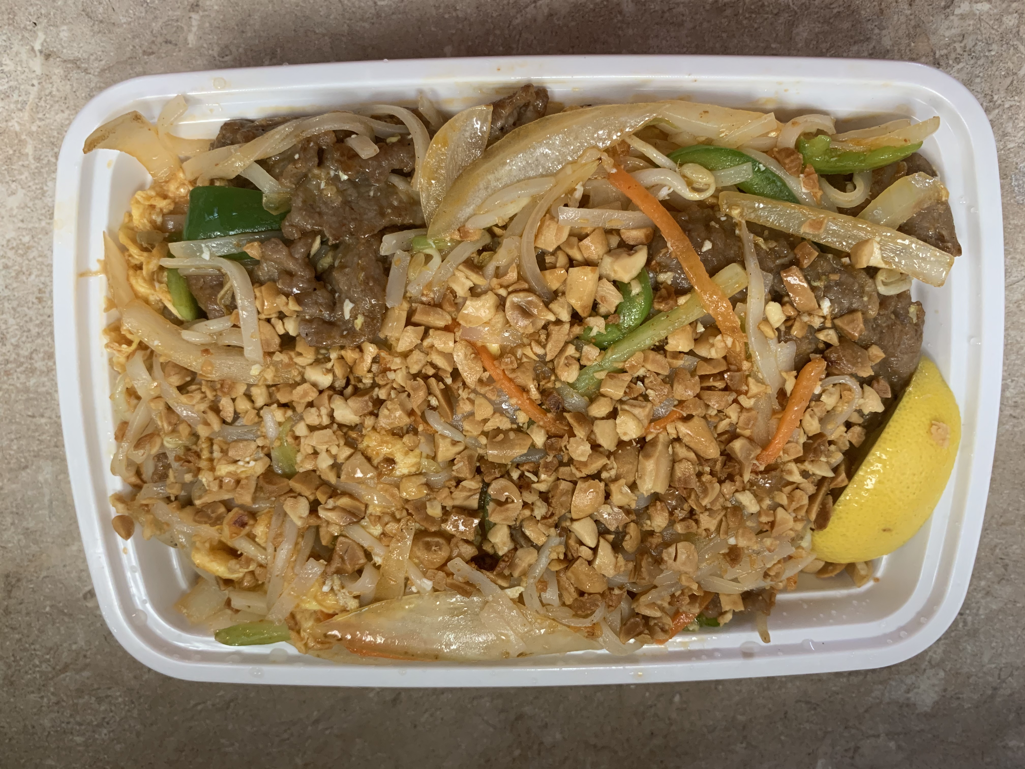 Order P3 Beef Pad Thai food online from China Panda store, Jersey City on bringmethat.com