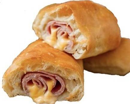 Order Ham and Cheese Kolache (Small) food online from Dawn Donuts store, League City on bringmethat.com