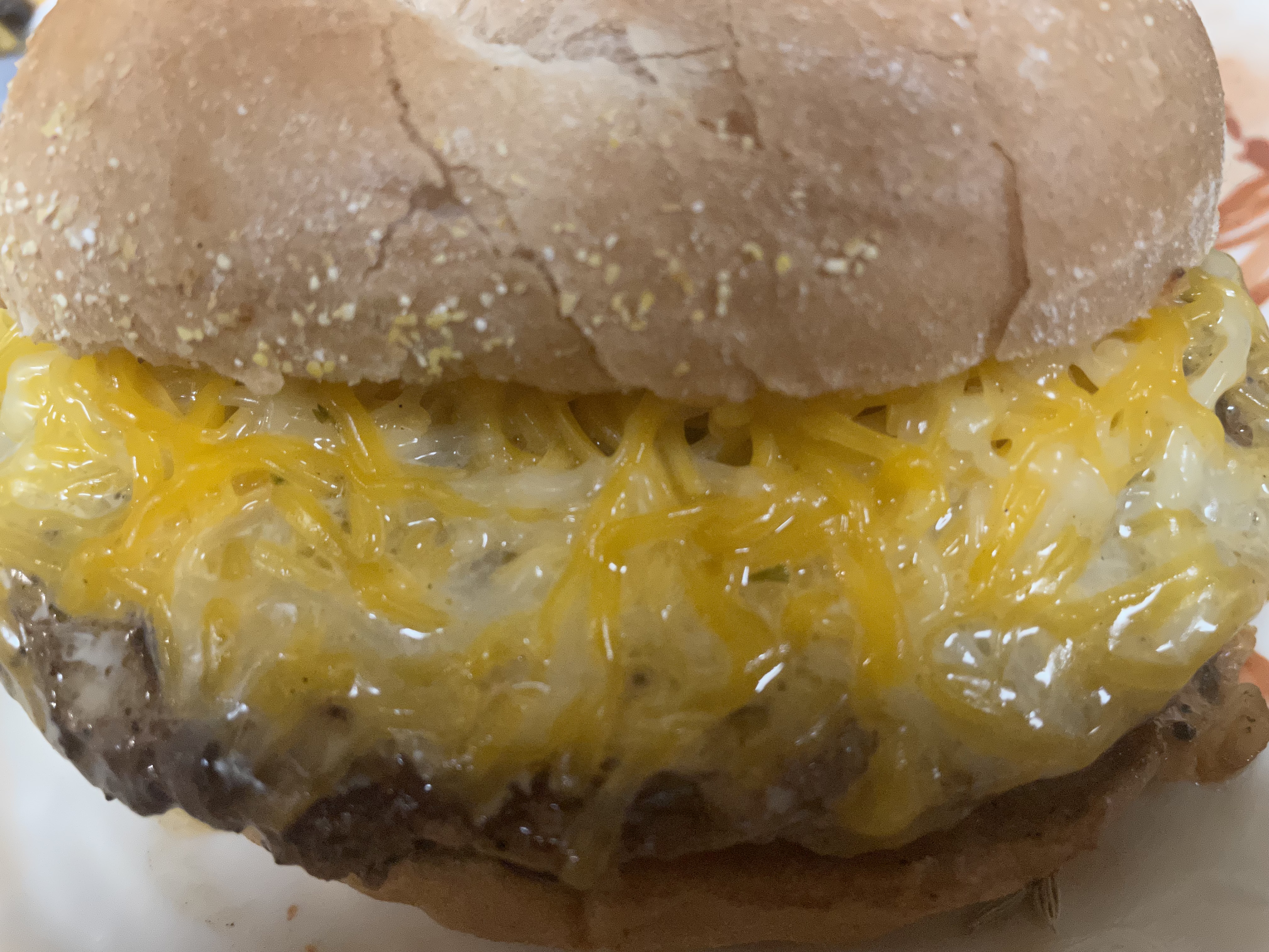 Order 3 Cheese Burger food online from Sofia Pizza House store, Quincy on bringmethat.com