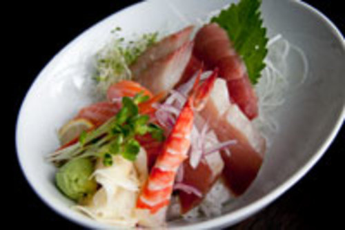 Order Chirashi REGULAR food online from Tsukiji Sushi Sen store, Santa Monica on bringmethat.com