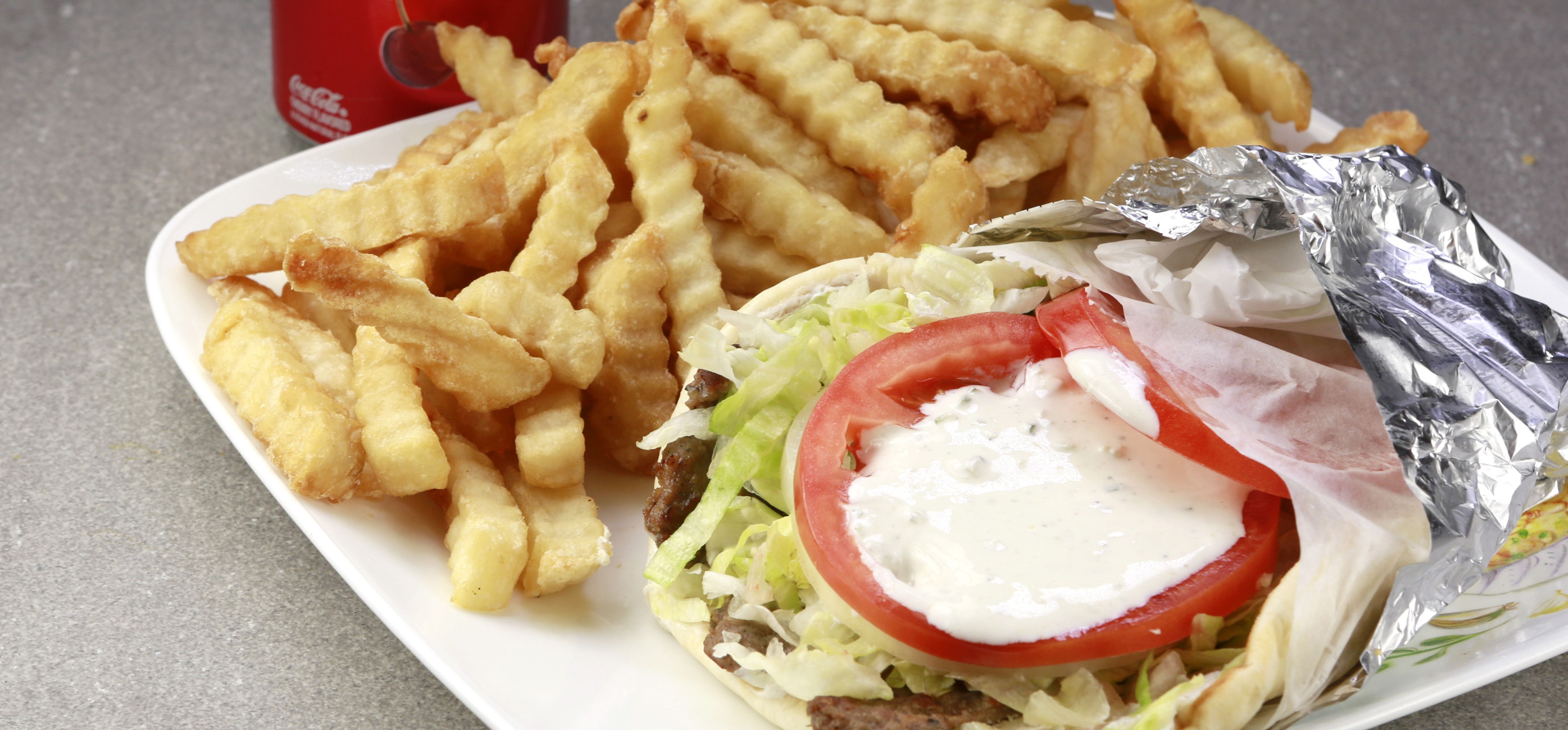 Order Gyro Combo food online from I Love Wings store, Norcross on bringmethat.com