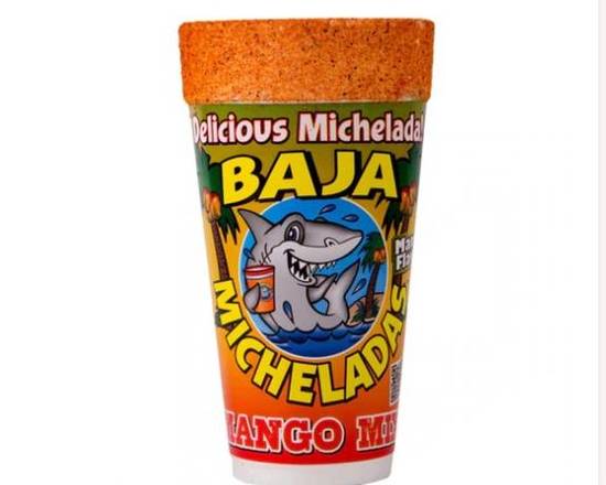 Order Baja Micheladas Cup Mango Mix food online from Windy City Liquor Market store, El Cajon on bringmethat.com